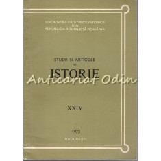 Studii Si Articole De Istorie XXIV - P. Constantinescu, N. Adaniloaie