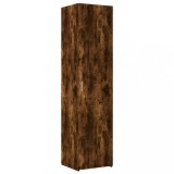 Cumpara ieftin Dulap inalt, stejar fumuriu, 45x42,5x185 cm, lemn compozit