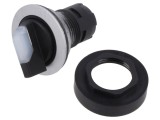 Comutator Rotativ 22mm cu 3 Poziții Fixe