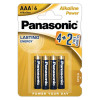 Baterii Alcaline AAA LR3 1.5V Panasonic Alkaline Power Blister 6