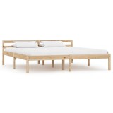Cumpara ieftin Cadru de pat, 160 x 200 cm, lemn masiv de pin