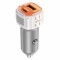 Incarcator rapid cu doua porturi USB-A si USB-C 20W 12V/24V Amio Garage AutoRide