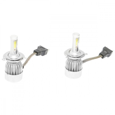 Set 2 becuri H4 LED 36W 4800 LM foto