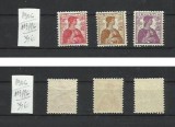 Elvetia MNH 1909 - 114/16 - Helvetia