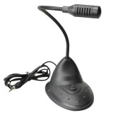 Microfon cu picior, Active, brat flexibil, jack 3.5mm, Pentru calculator / laptop