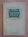 M. Isacovschi - Maestria poetica (1953)