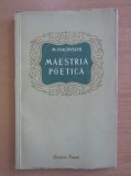 M. Isacovschi - Maestria poetica (1953)