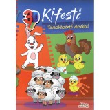 Tavaszk&ouml;sz&ouml;ntő versekkel - 3D Kifestő
