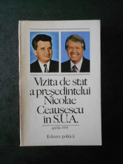 VIZITA DE STAT A PRESEDINTELUI NICOLAE CEAUSESCU IN S.UA. ... foto