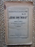 CATRE SINE INSU-SI - MARCU AURELIU