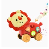 Jucarie interactiva bebelusi Leu muzical, Oem