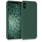 Cumpara ieftin Husa pentru Apple iPhone XS Max, Silicon, Verde, 45909.169, Carcasa