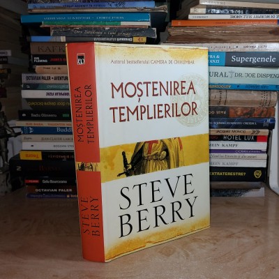 STEVE BERRY - MOSTENIREA TEMPLIERILOR , 2007 ( CARTONATA ) # foto