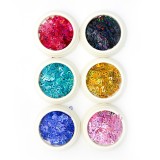 Cumpara ieftin Set 6 paiete decorative pentru unghii, cifre, multicolore, Global Fashion