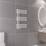 RADIATOR DECORATIV DE BAIE HEKO ELCHE 800X500 ALB TEXTURAT