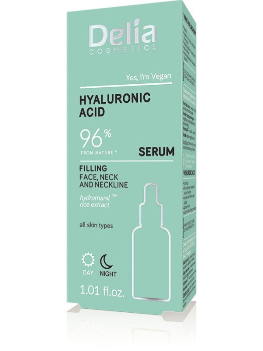 SER ACID HYALURONIC ANTIRID ZI&amp;NOAPTE FATA&amp;DECOLTEU 30ML