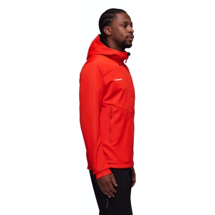 Jachetă MAMMUT Ultimate VII SO Hooded mammut red XXL