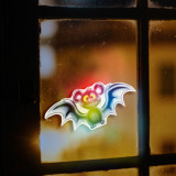 Halloween RGB LED Decor - Autoadeziv - Liliac