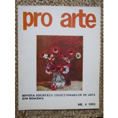 Pro Arte Revista colecționarilor de artă, nr. 4/1993