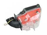 Filtru aer Aprilia/Malaguti/Minarelli/Yamaha orizontal-transparent, Revo