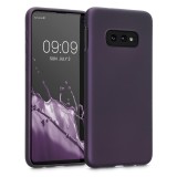 Husa Kwmobile pentru Samsung Galaxy S10e, Silicon, Mov, 47575.115, Carcasa