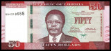 LIBERIA █ bancnota █ 50 Dollars █ 2016 █ P-34a █ UNC █ necirculata