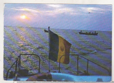 bnk cp Sfantu Gheorghe - Rasarit de soare la mare - necirculata foto