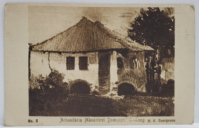 CARTE POSTALA EXPEDIATA DE MIRCEA DJUVARA , FILOZOF SI JURIST ROMAN , 1886 -1945 , TRIMISA IN 1927 foto