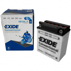 Baterie Moto Exide Conventional Motorbike &amp; Sport Battery 12Ah 165A 12V EB12AL-A