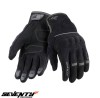 Manusi femei pentru scuter - motocicleta Urban vara Seventy model SD-C56 negru/gri &ndash; degete tactile XS (6 cm)