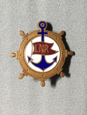 Insigna LNR - Liga Navala Romana foto