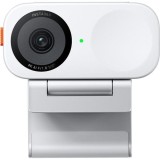 Camera web Insta360 Link 2C Standard Edition, 4K, 30 fps, Microfon cu reducere zgomot AI, Zoom 4x (Alb)