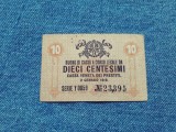 10 Centesimi 1918 Italia / Ocupatie Austria WW1 / Casa Veneta dei Prestiti