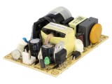 Alimentator pulsatoriu deschis, 25,5W, 15V DC, MEAN WELL