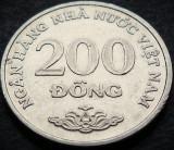 Cumpara ieftin Moneda exotica 200 DONG - VIETNAM, anul 2003 * cod 4541 B, Asia