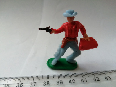 bnk jc Figurina de plastic - cowboy - copie Hong Kong dupa Timpo foto