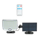 Lampa LED solara 6W cu telecomanda, baterie 2000 mAh si IP65 Breckner