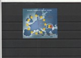 ROMANIA 1993 LP 1327 INTRAREA ROMANIEI IN CONSILIUL EUROPEI COLITA MNH NESTAMPILATA, Nestampilat