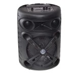 Boxa portabila cu maner extensibil elSales QS-S830 cu Bluetooth, USB, cititor card, microfon, telecomanda,