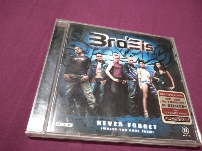 CD BROSIS -NEVER FORGET ORIGINAL