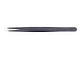 Pensetă ESD cu v&acirc;rf ascuțit, lungime 140mm