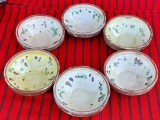 6 castroane (set 6), vase de ceramica traditionale moldovenesti, strachini de lut, arta populara, olarit 80 ani