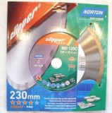 Disc diamantat profesional gresie, marmura, granit Norton Clipper 230x25.4mm