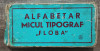 Alfabetar Micul Tipograf FLOBA