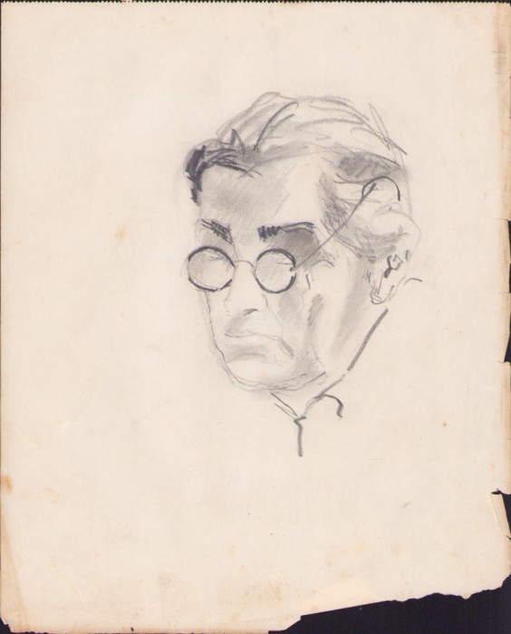 HST A1679 Schiță de Dimitrie &quot;Puiu&quot; Eitel nesemnată