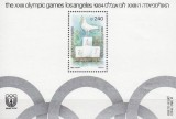Cumpara ieftin Israel 1984 - Jocurile Olimpice Los Angeles, porumbel, colita ne