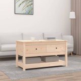 VidaXL Măsuță de cafea, 102x49x55 cm, lemn masiv de pin 820921