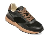 Cumpara ieftin Pantofi sport EPICA negri, 25414, din piele naturala