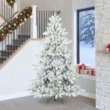 vidaXL Brad de Crăciun artificial cu ramuri articulare 240cm PVC 3397749