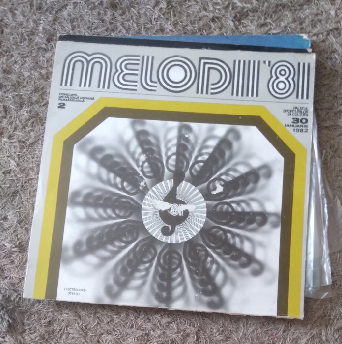 Vinil 1 Vinyl Electrecord Melodii 81
